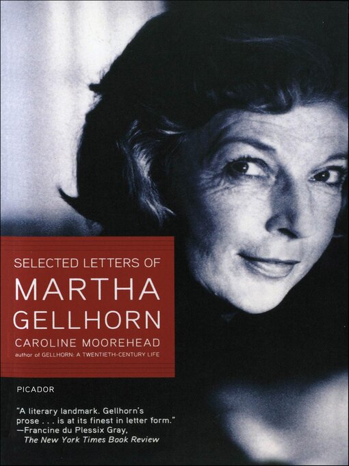 Title details for Selected Letters of Martha Gellhorn by Martha Gellhorn - Wait list